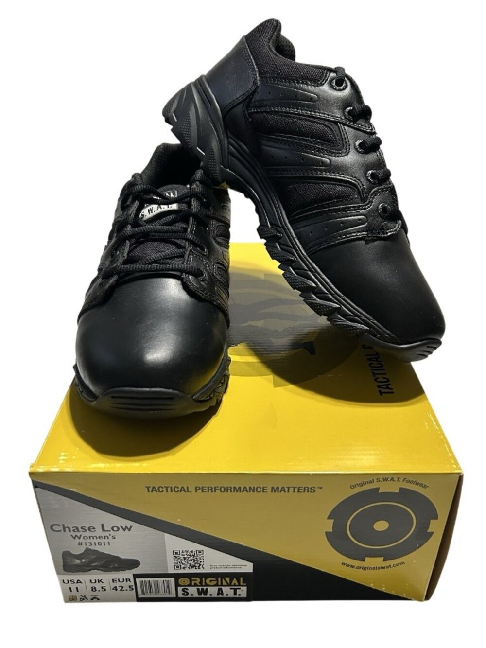 Original SWAT 131011 Chase Low Black Uniform Shoes Women's Size 11